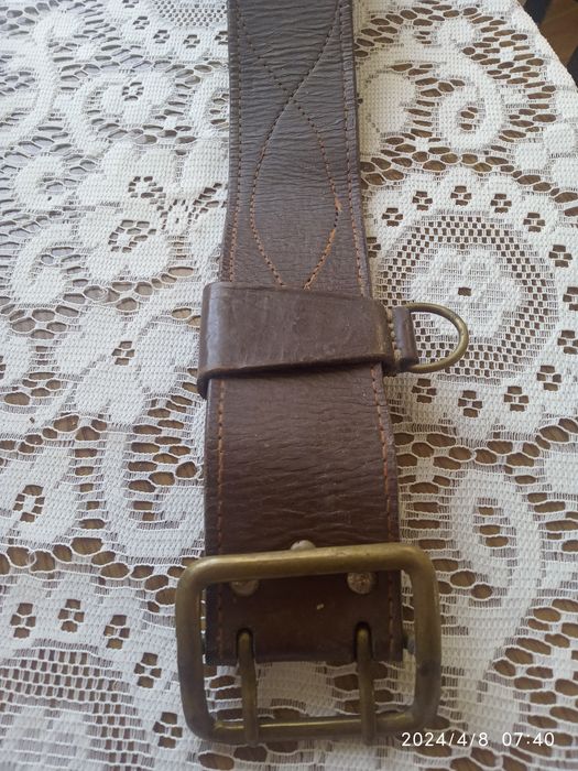 Ремінь шкіряний, ШГК ім. Карла Маркса, 1981 рік