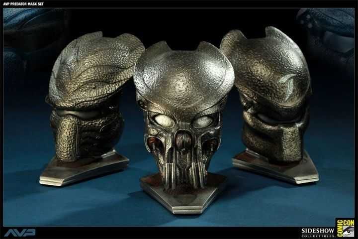 Sideshow AVP Predator Mask Set Escala 1/4