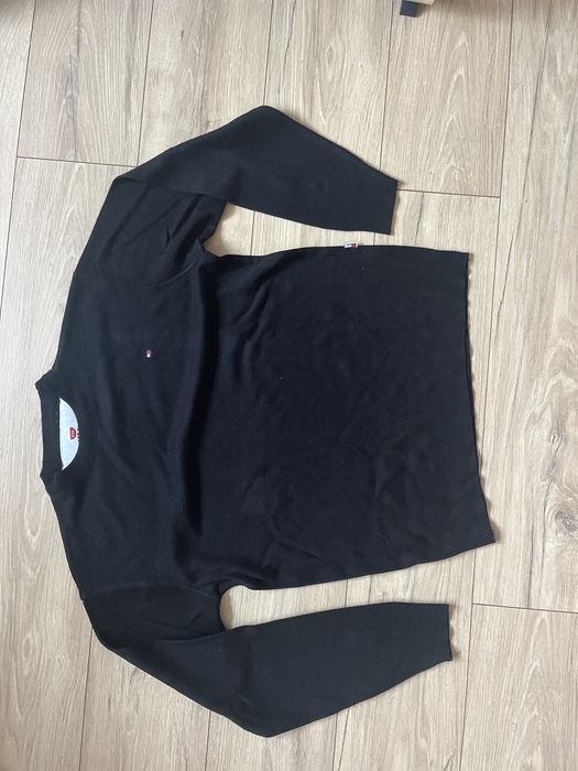 Sweter męski czarny xxl hilfiger denim