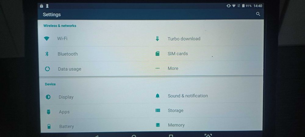 tablet em bom estado como novo