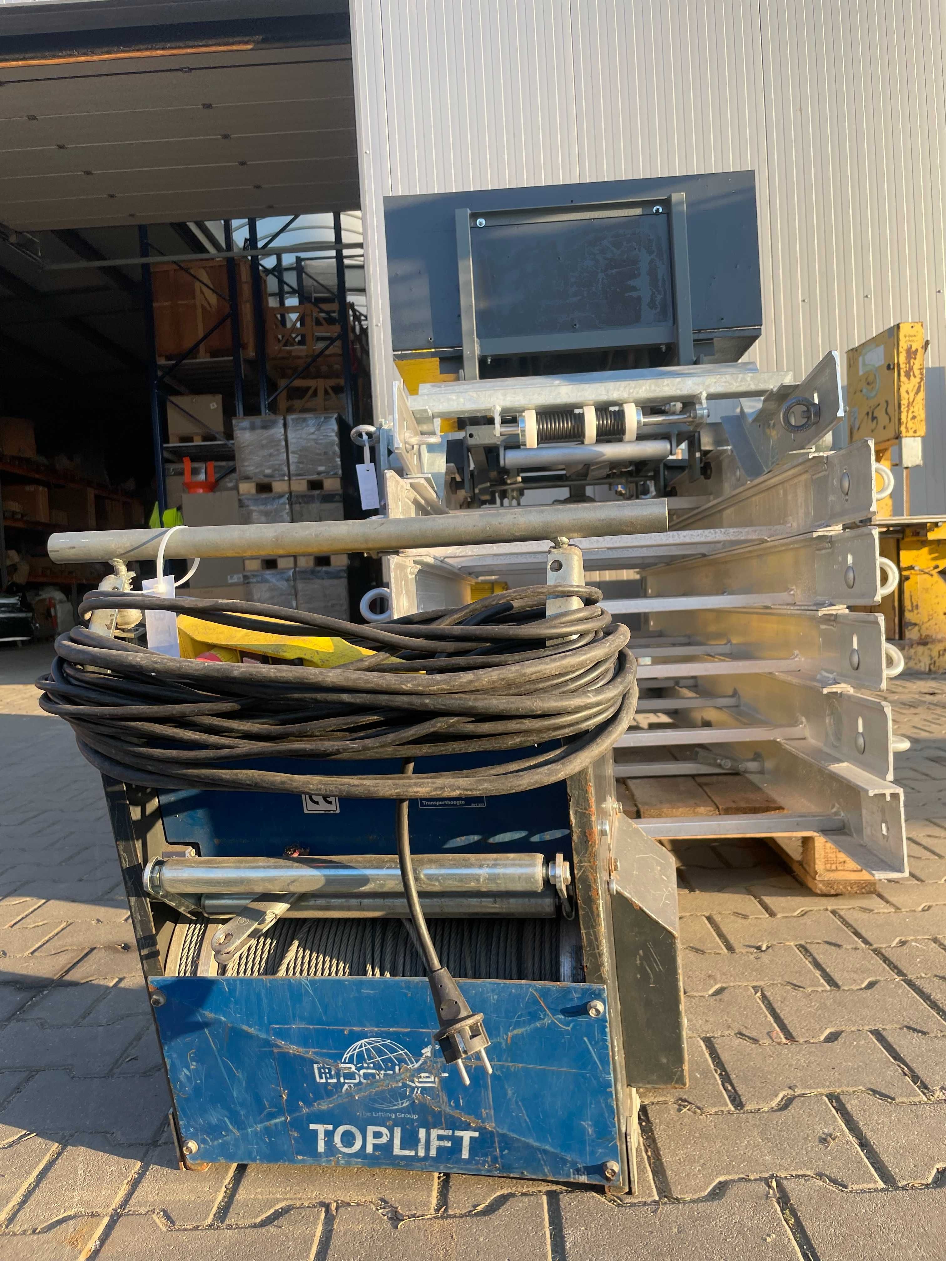 Winda drabina dekarska Bocker Top-Lift 250 Steinweg wciągarka Nr109