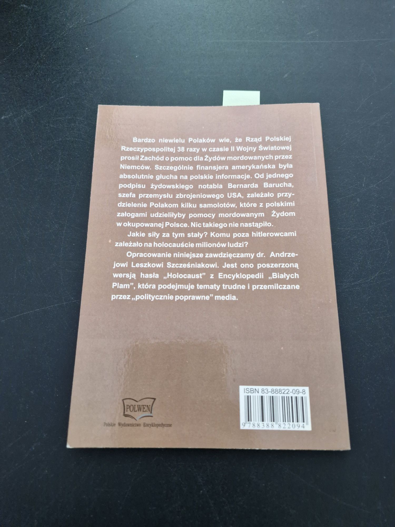 5736. "Holocaust" Andrzej Leszek Szcześniak