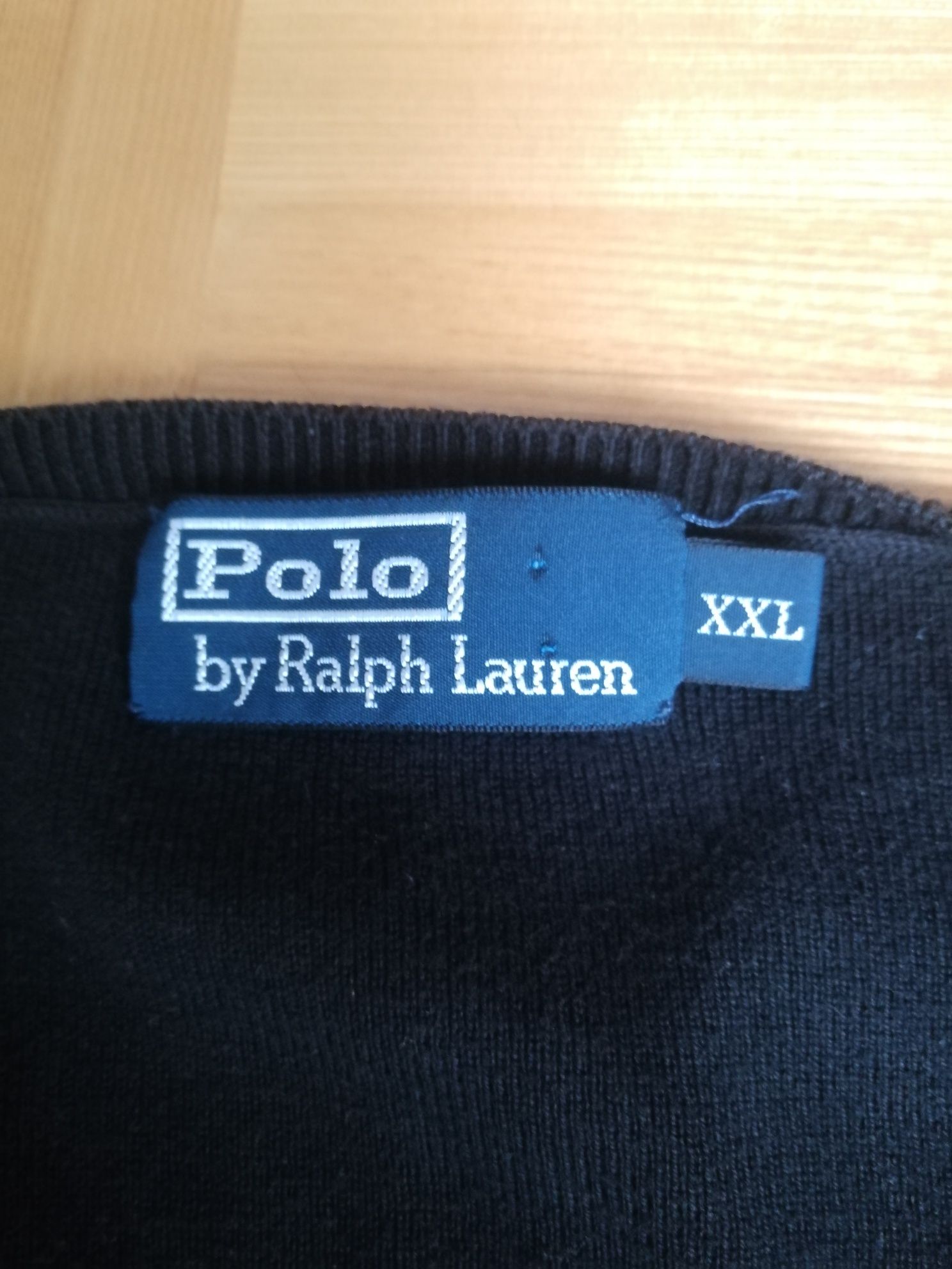 Sweter męski Ralph Lauren Polo XXL czarny