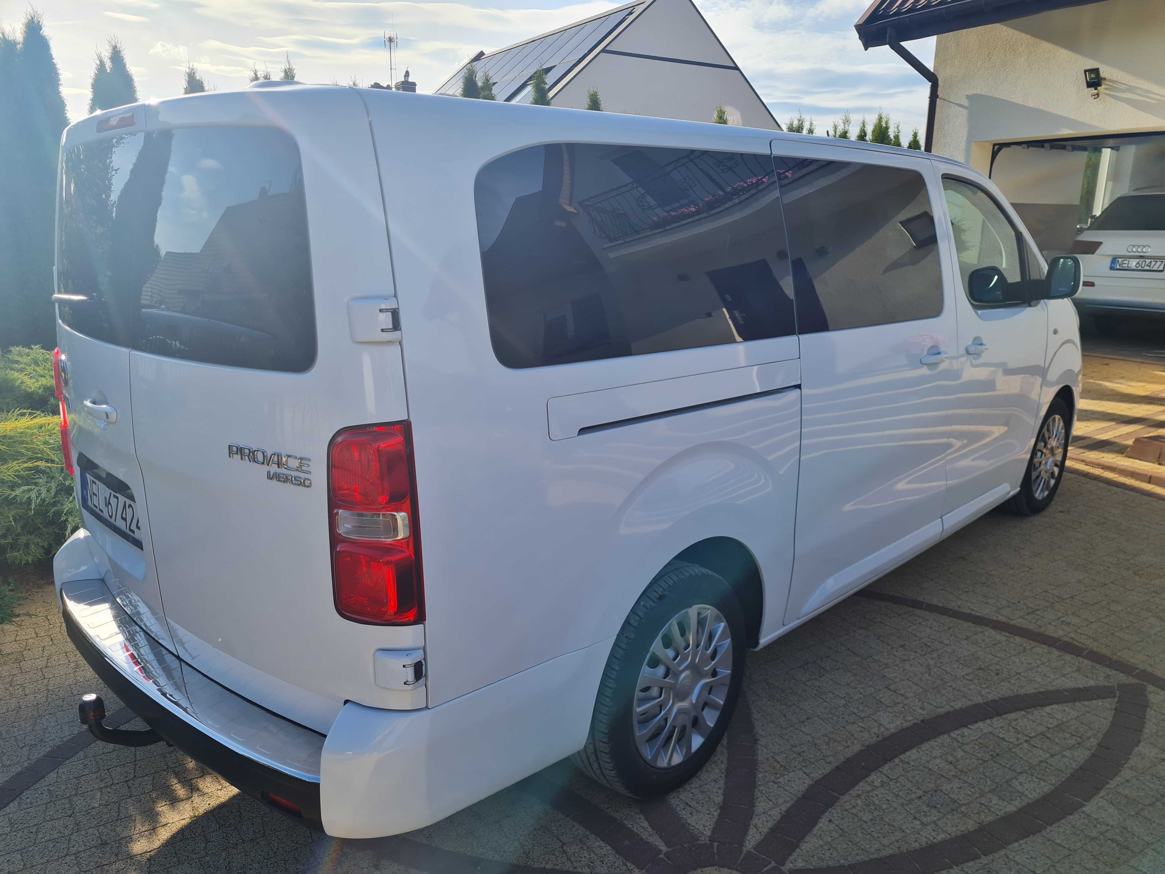 Toyota Proace Verso Long 9osób. 2,0 d 177km automat.