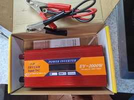 Перетворювач напруги Power Inverter LCD Eryuan 12V-220V DC/AC 2000W пі