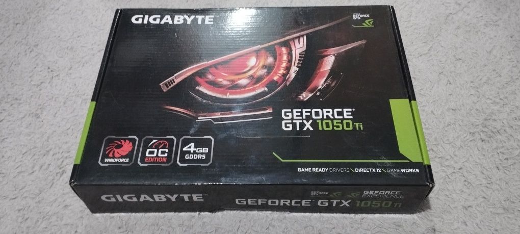 Karta graficzna GIGABYTE GEFORCE GTX 1050Ti 4GB GDDR5