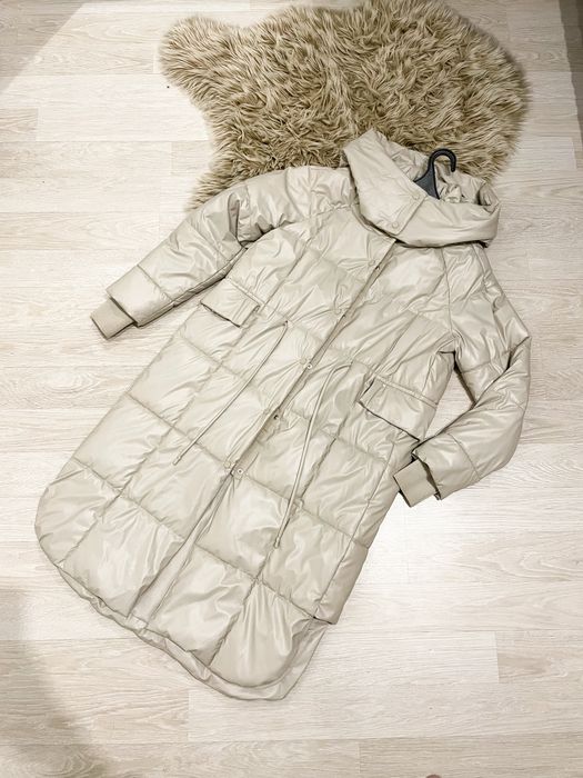 Пуховик/ пальто Reserved екошкіра