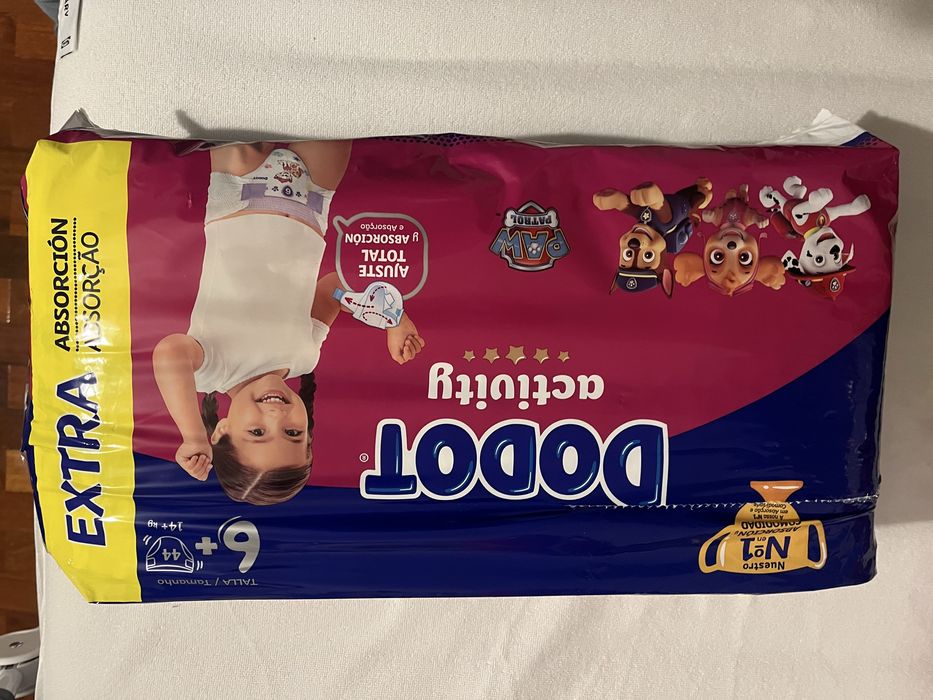 Fraldas dodot activity tam 6+ (emb aberta)