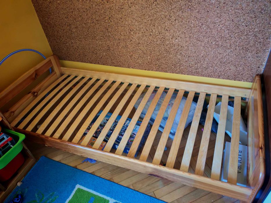 Łóżko drewniane młodzieżowe 90 x200 m