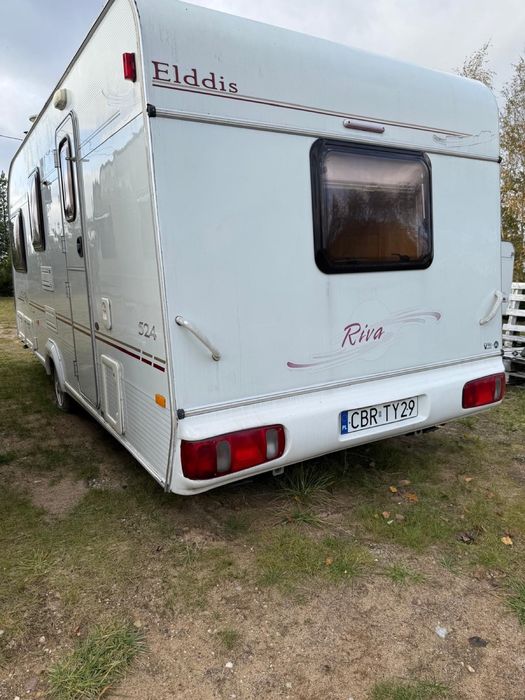 Przyczepa Kempingowa Elddis Riva 2004 rok, 4/5 osobowa