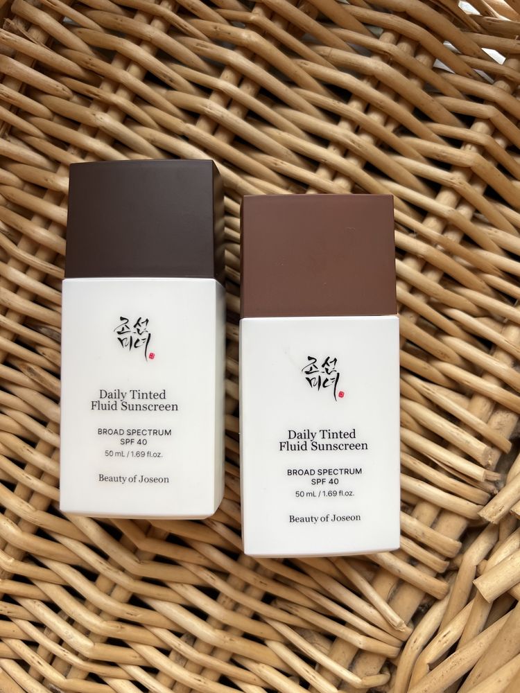 (Темні) BEAUTY OF JOSEON Щоденний тональний сонцезахисний флюїд SPF 40