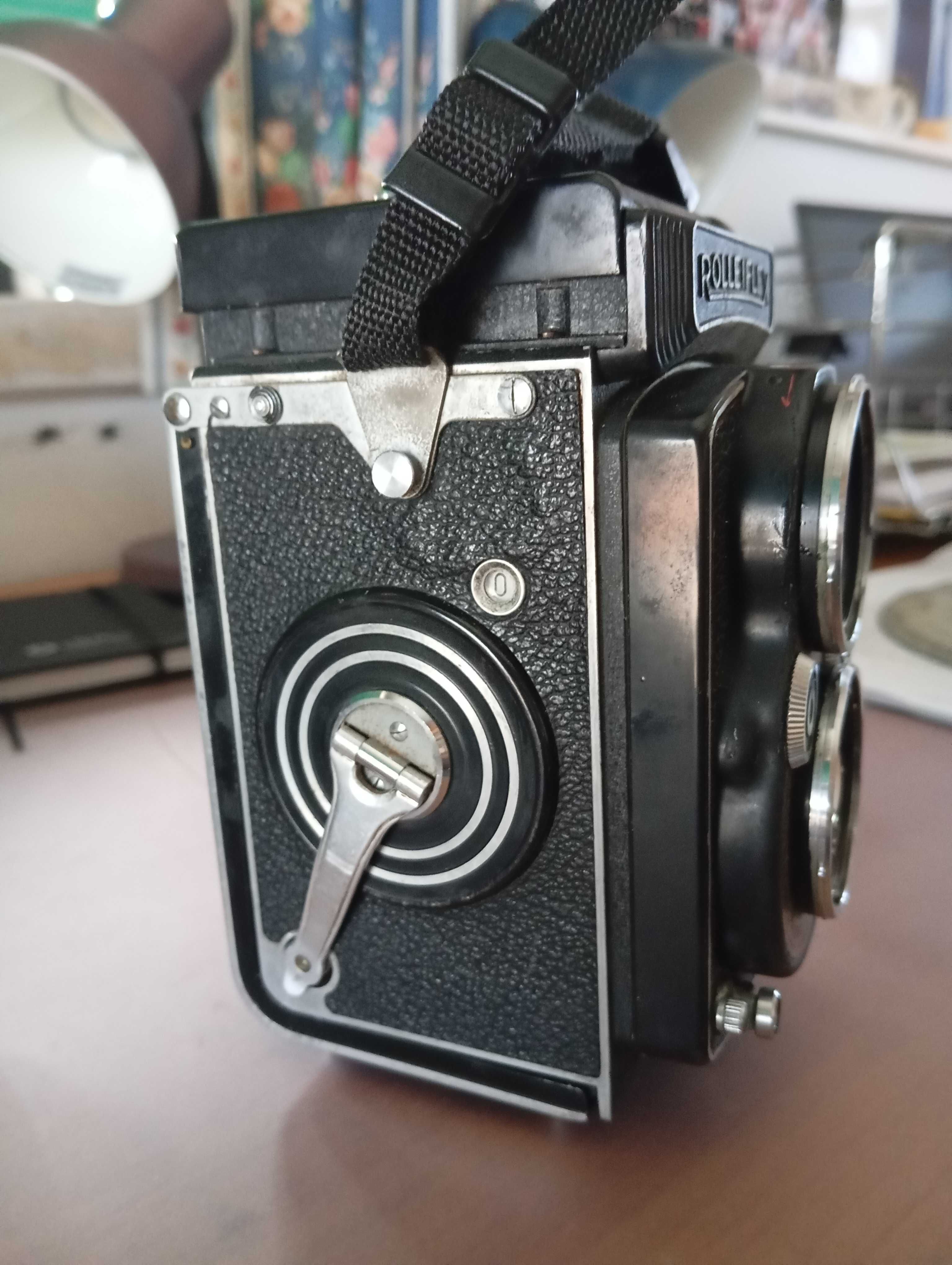 Máquina fotográfica Rolleiflex Compur Rapid, vintage