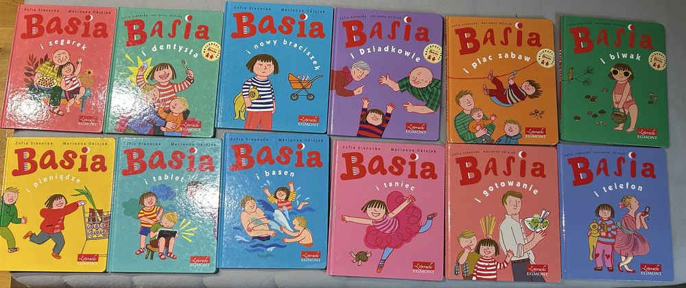 Basia i …, staniecka, zegarek, dziadkowie, basen, telefon, taniec