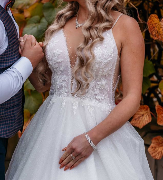 Suknia ślubna księżniczka