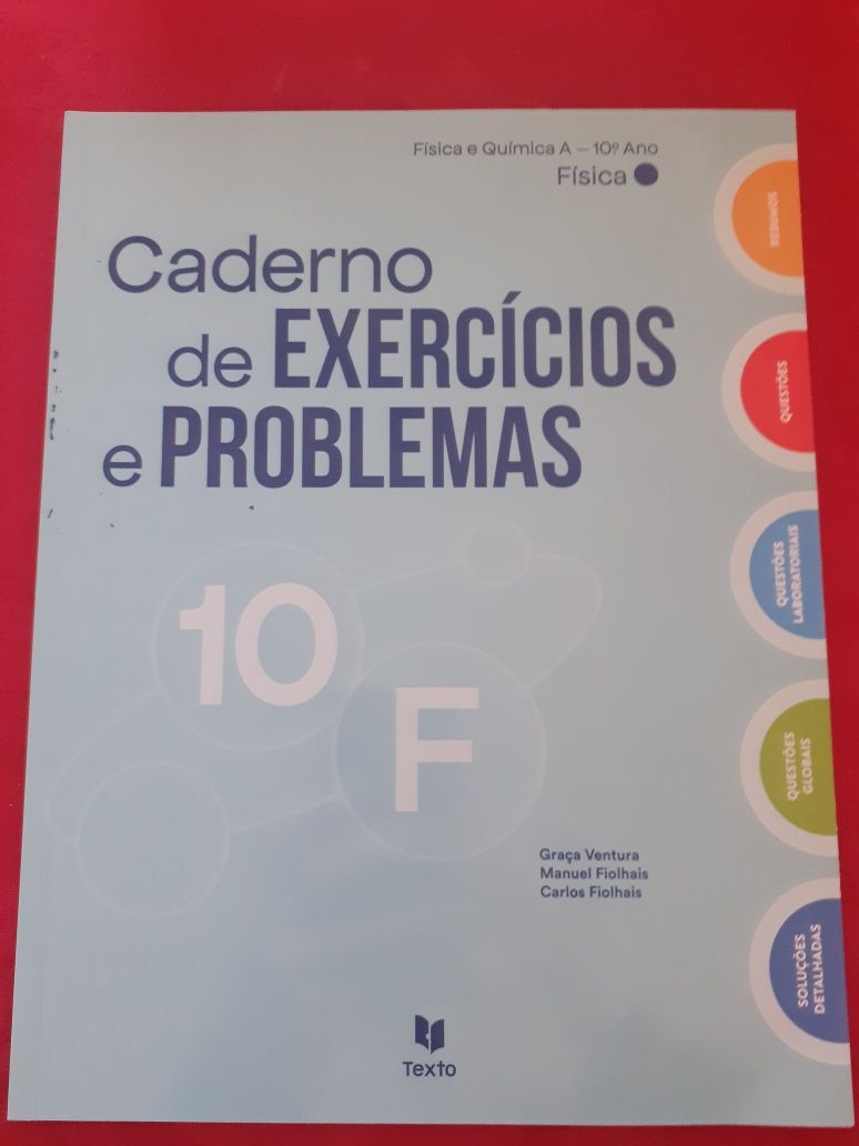 Caderno de Atividades Física 10° Ano ISBN 9789724756172