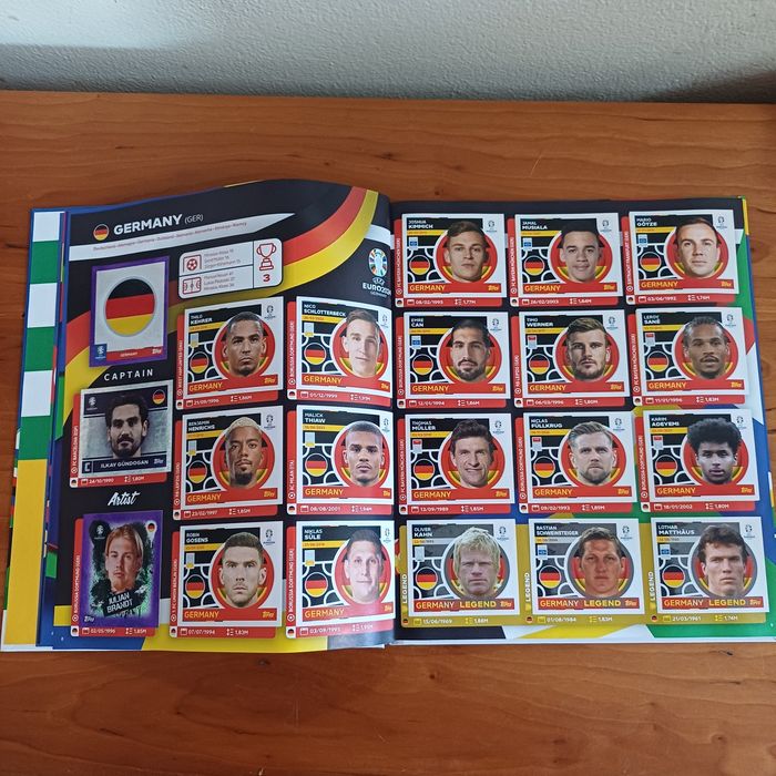 Álbum cromos Euro 2024 COMPLETO