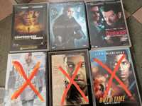 DVDs Denzel Washington, Tommy Lee Jones, Pierce Brosman. Jason Statham