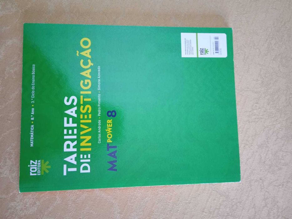 caderno MatPower 8 - Matemática - 8.º ano  (NOVO)