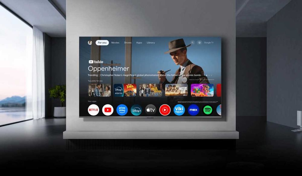 TV 43" QLED Xiaomi A Pro 43 2026 SmartTV 4K Google TV Bluetooth Wi-Fi