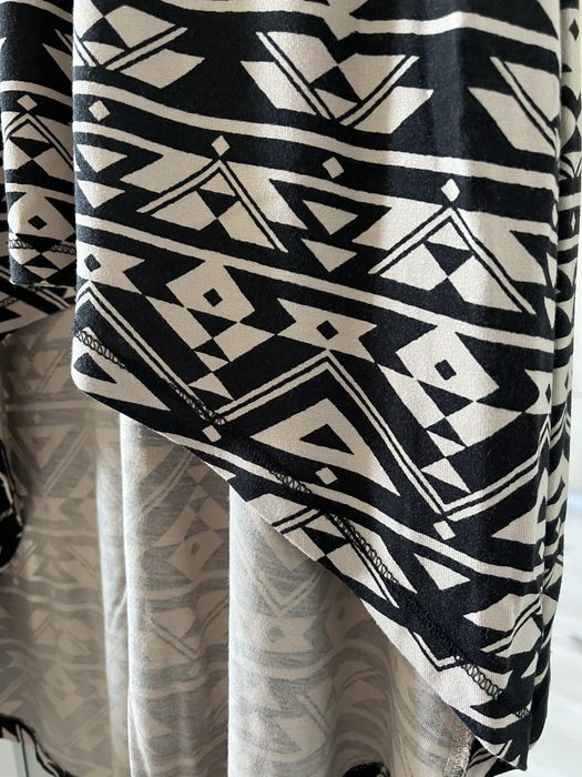 Letnia brązowa sukienka h&m
