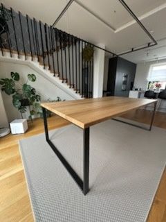 Stół dębowy, loft
