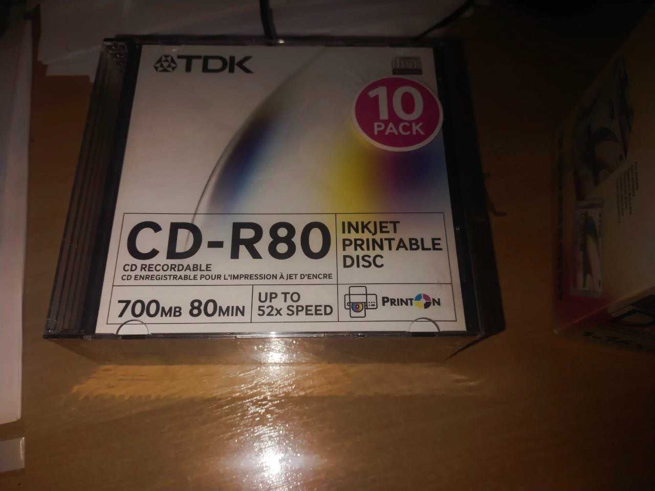 Диски DVD-R  Verbatim, TDK CD-R i DVD-R, Verbatim СD-R