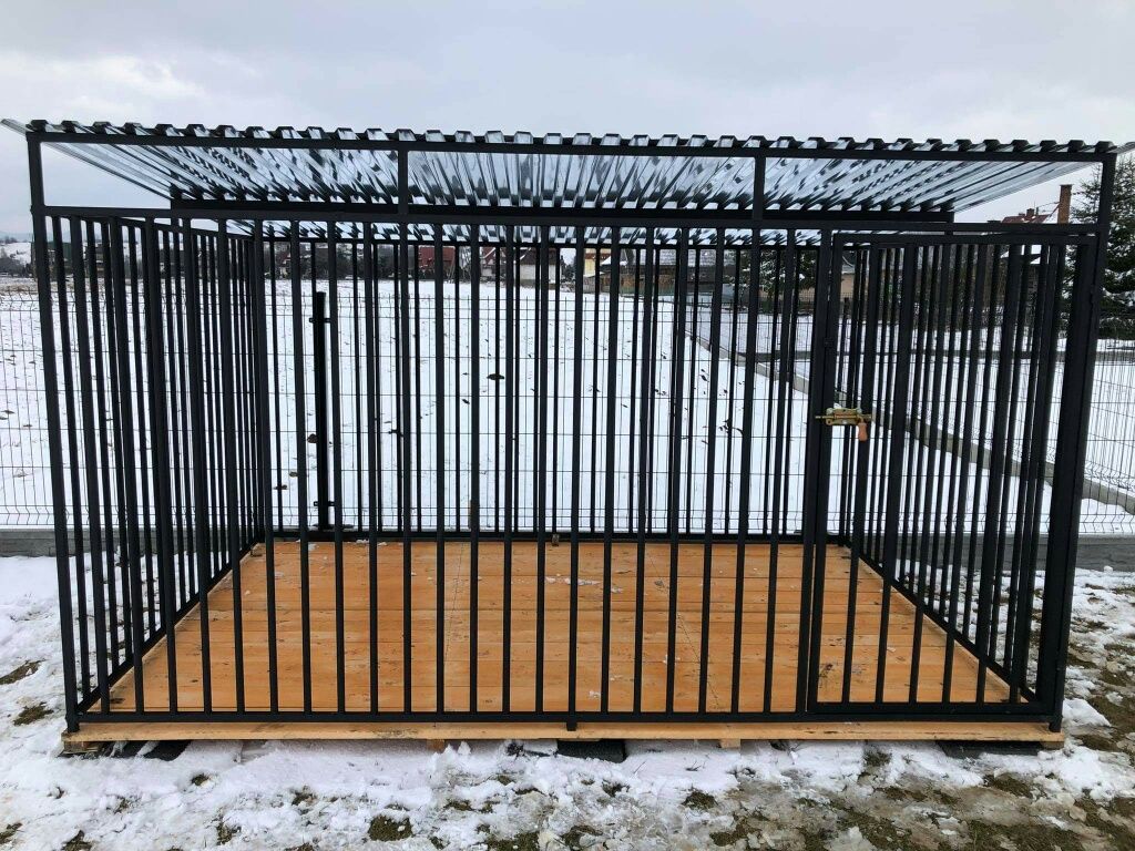 Kojec dla psa 3x2m, solidnie wykonany.