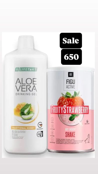 Алое вера  коктейль aloe персик