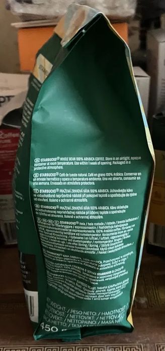 Кава в зернах Starbucks blonfe espresso світла 450 грам