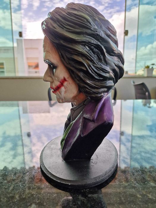 Busto Joker em Resina