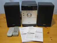 Aparelhagem 2 colunas SONY Micro HI Fi System Leitor CD Radio Cassetes