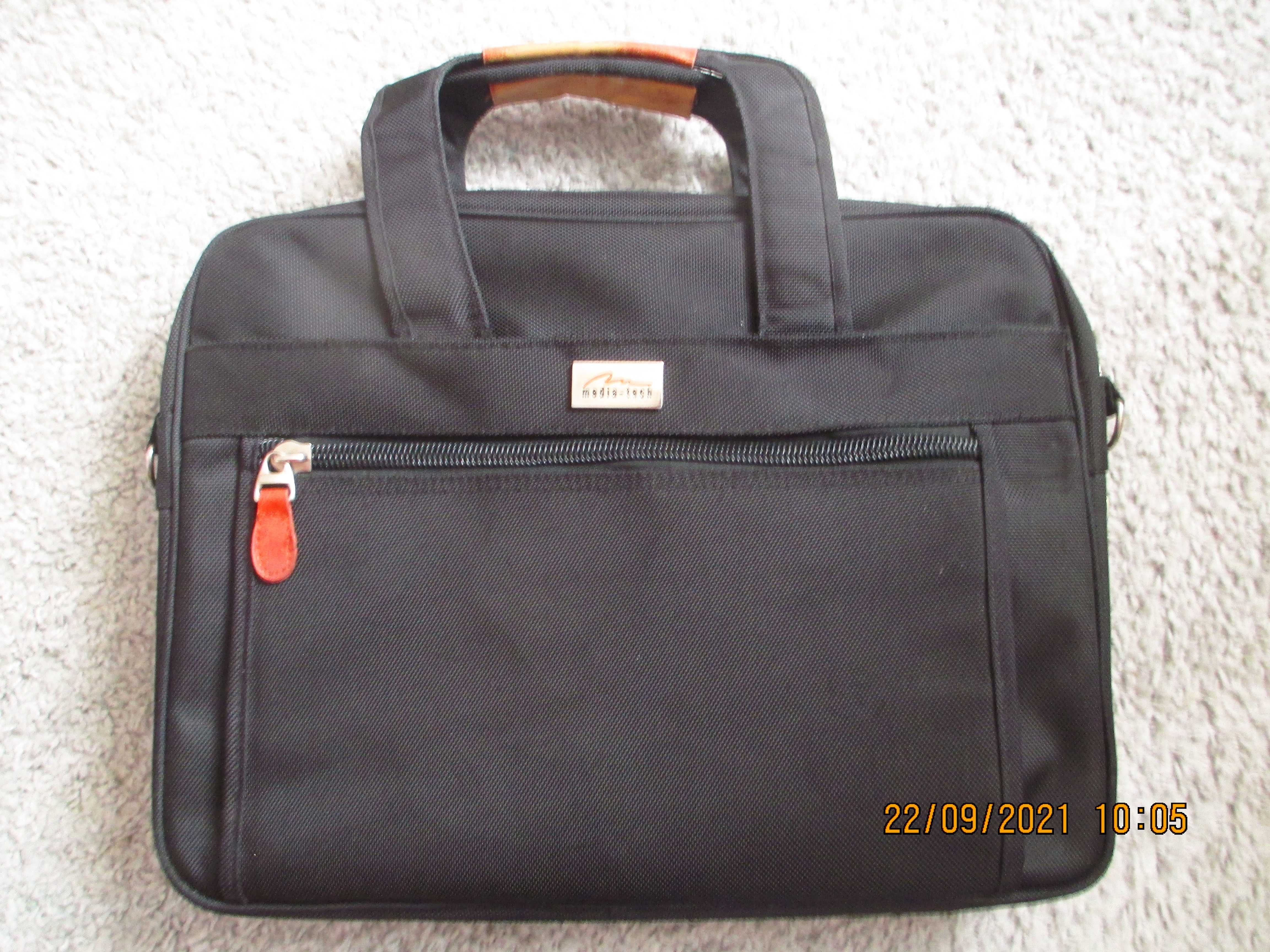 torba do laptopa czarna Media Tech 32x41x10