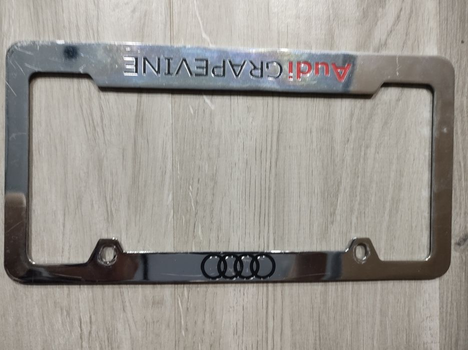 Рамка для американського авто номеру Audi