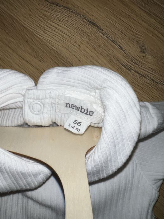 Body niemowlece Newbie z kołnierzykiem świąteczne