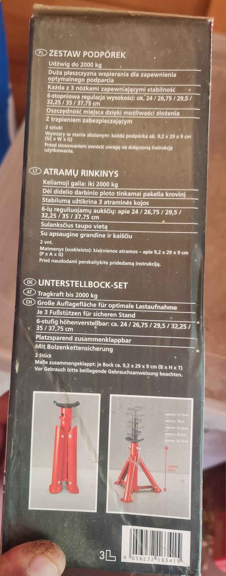 Podpórki Ultimate Spped 2000kg