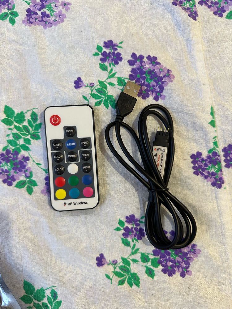 Led контроллер USB для ргб светодиодных лент с пультом