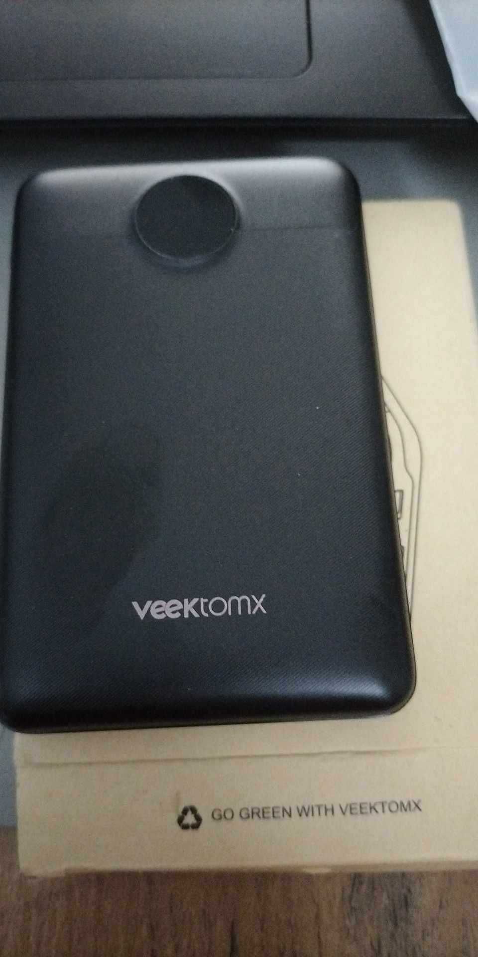 VEEKTOMX Mini Power Bank 10000mAh Mały Power Bank 22.5W