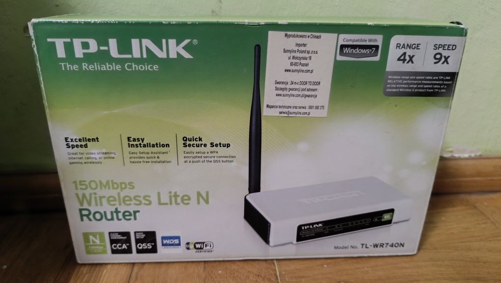 Router TP-Link TL-WR740N