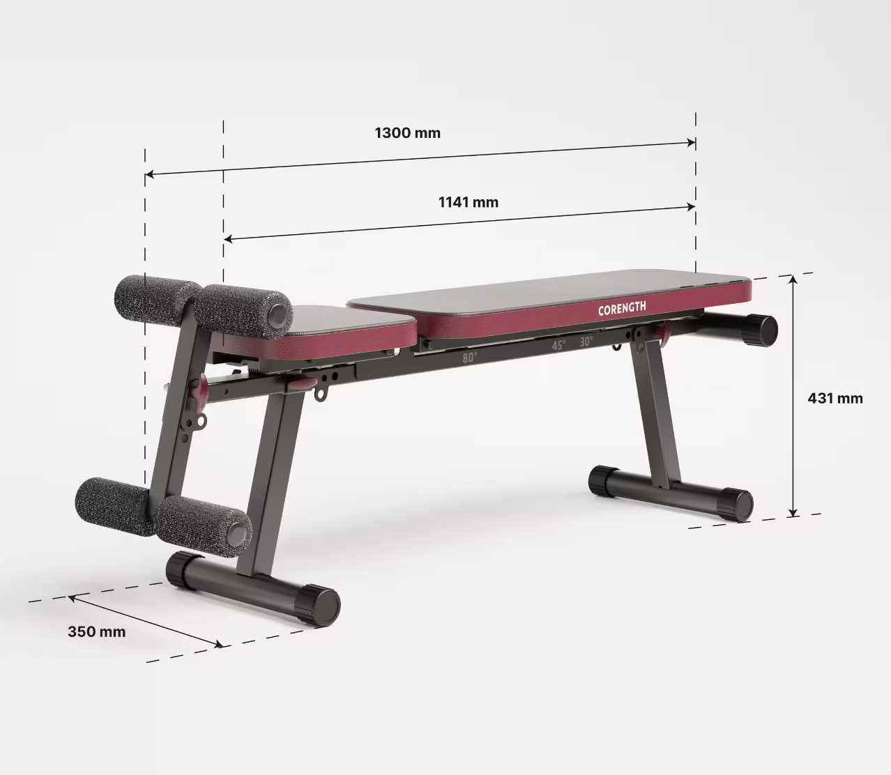 Banco de Musculação e Haltere Hexagonal 7.5kg (x2)