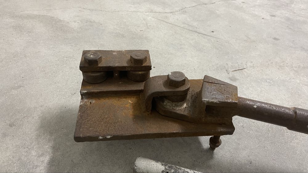 Ferramenta de Dobrar ferro manual betão 16mm