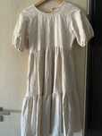 Vestido menina cor beje