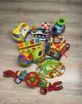 Zabawki kula kierownica dziecko żyrafa fisher price kostka edukacyjne