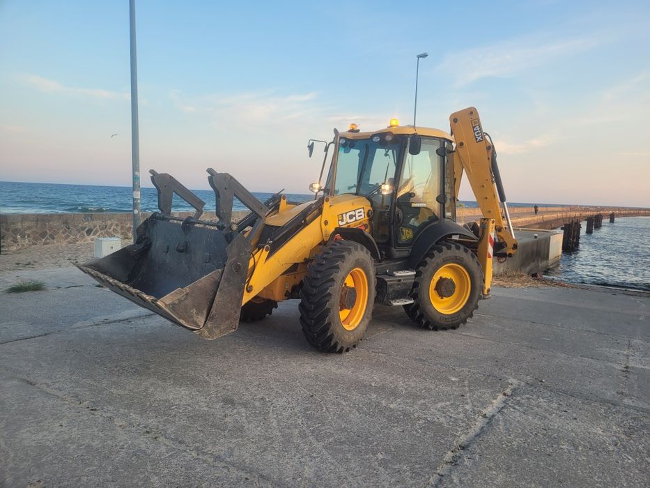 Koparko ładowarka,kołowa,gasienicowa,transport prace ziemne Darłowo