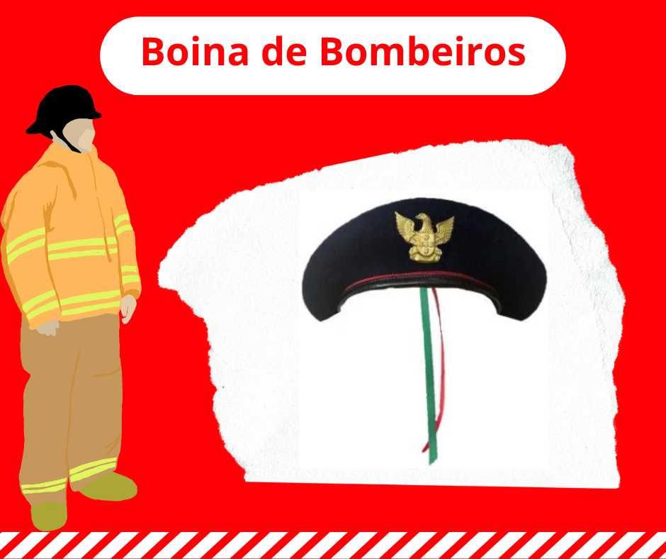 Boina para Bombeiros Voluntários