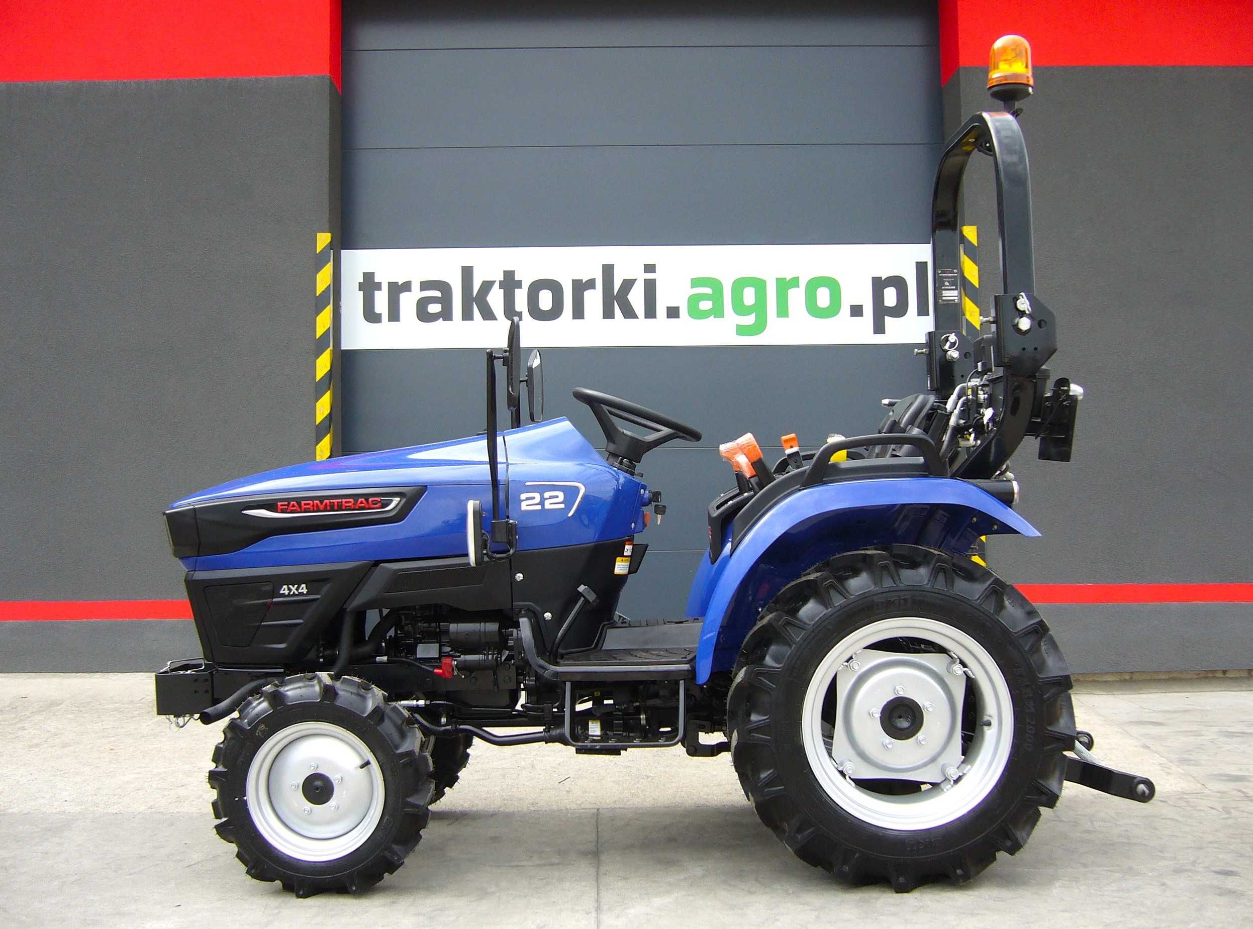 Mini Ciągnik Kompaktowy FARMTRAC 22, 22KM, traktorkiagropl