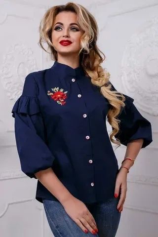 Сорочка  з вишивкою котон