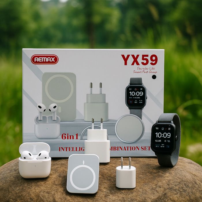 Pack Tecnológico Relógio e Fones