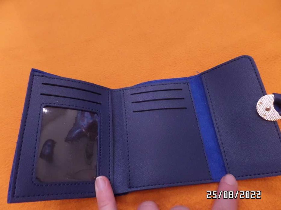 Portfel skórzany damski