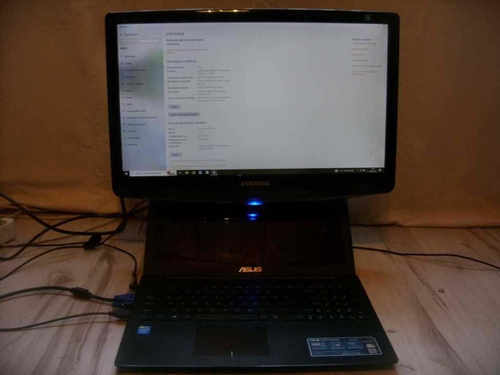 Laptop notebook Asus R515M / Celeron N2840 / 4GB ram / niski pobór 33W