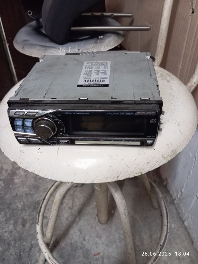 Radio samochodowe AlPINE CDA9853R i CDA 9851R